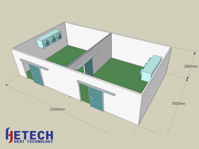 Xác định vị trí lắp đặt kho lạnh thực phẩm
