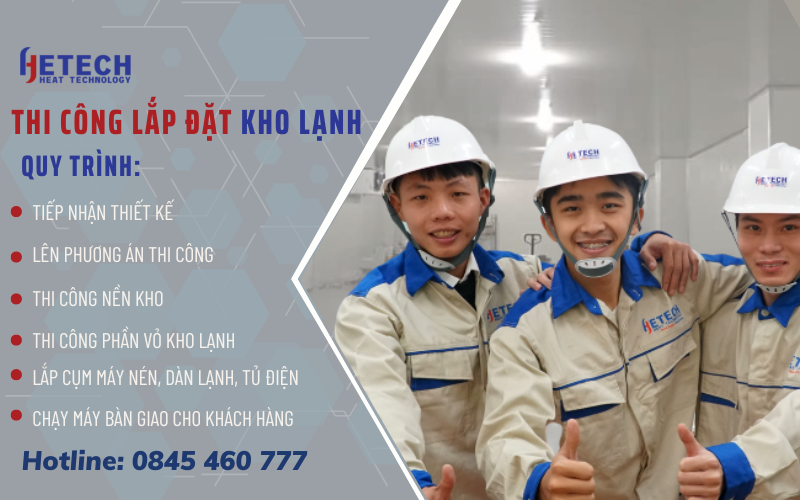 lắp đặt kho lạnh tại Hà Nội